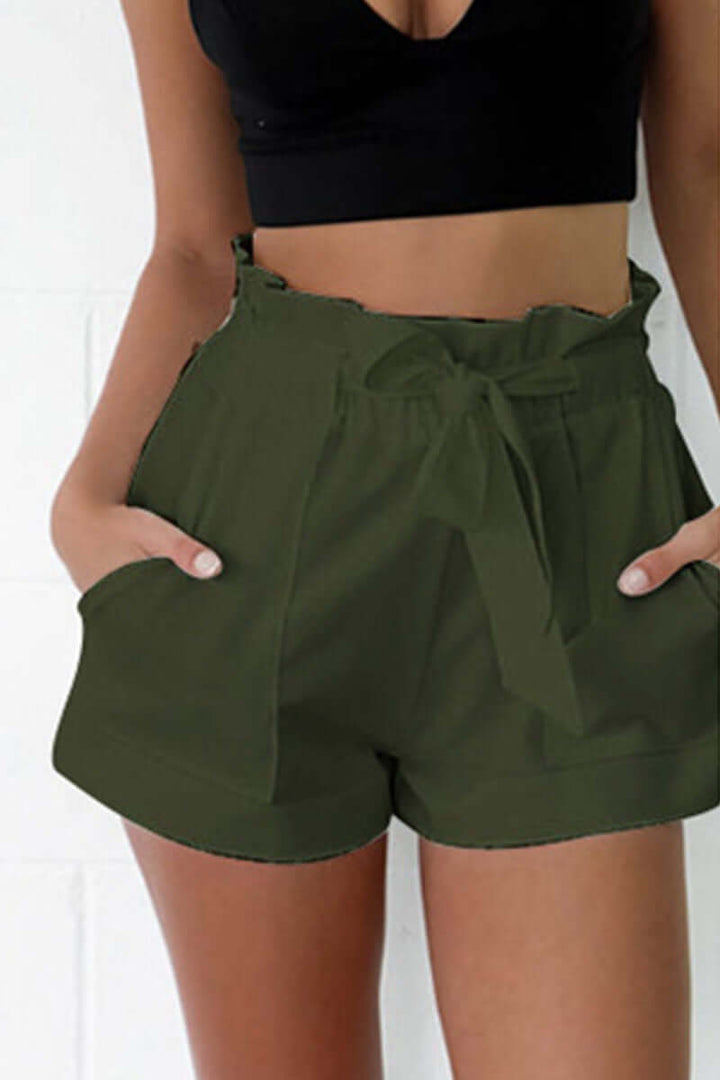 Women's Casual Belted Shorts: Summer Style