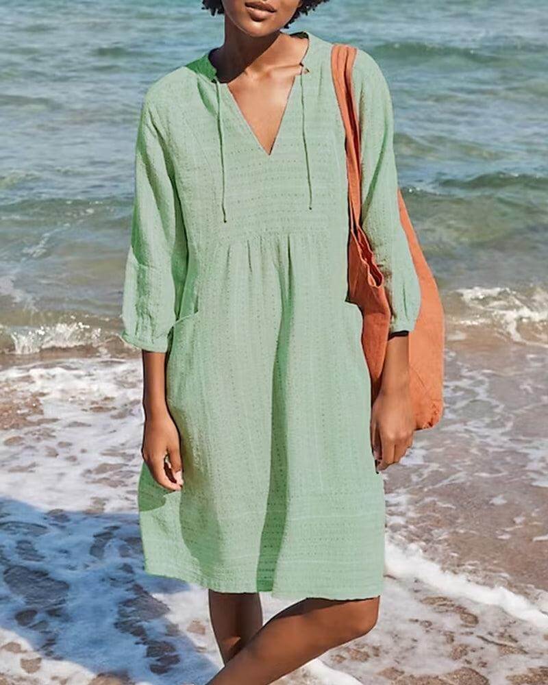 Elegant Long Shirt Dress: Casual & Chic