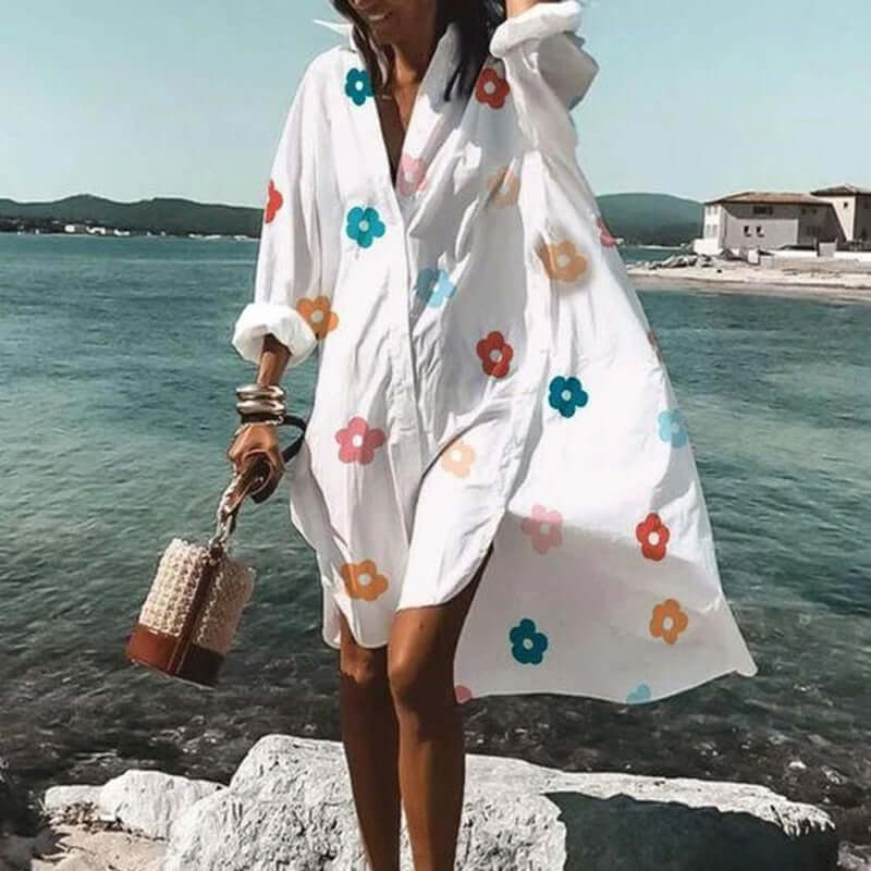 Women's Comfortable Midi Dress: Elegant & Versatile