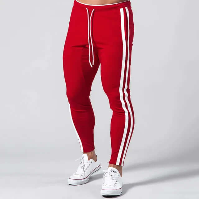 Men's Stripe Skinny Pants: Casual & Outdoor Style