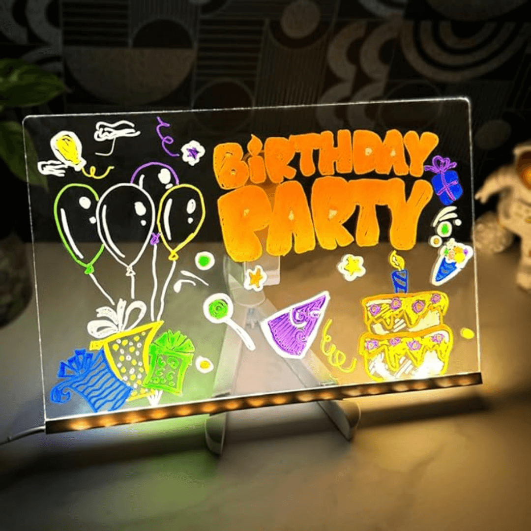 ✨ Kiddli - LED drawing board for creative light painting