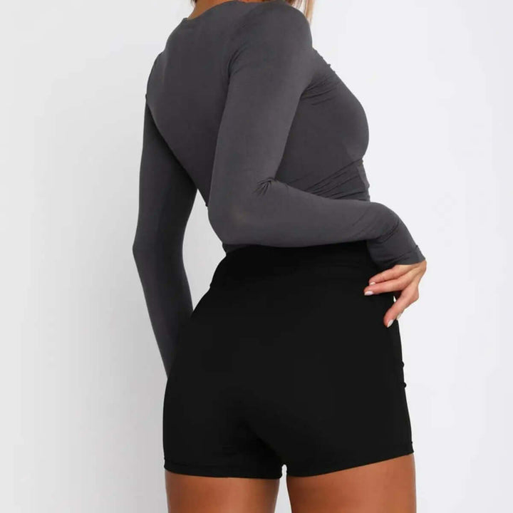 Women's Long-Sleeve Casual Top: Relaxed Fit, Soft Fabric