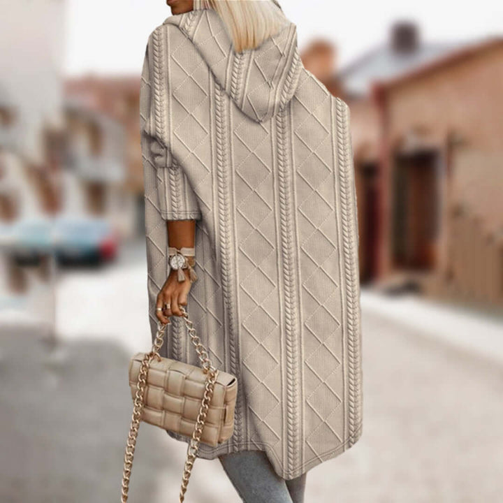 Women's Textured Fall/Winter Coat