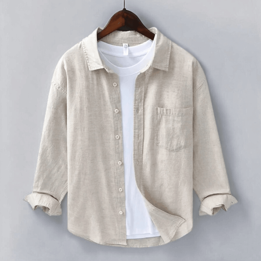 Men's Casual Long-Sleeve Shirt