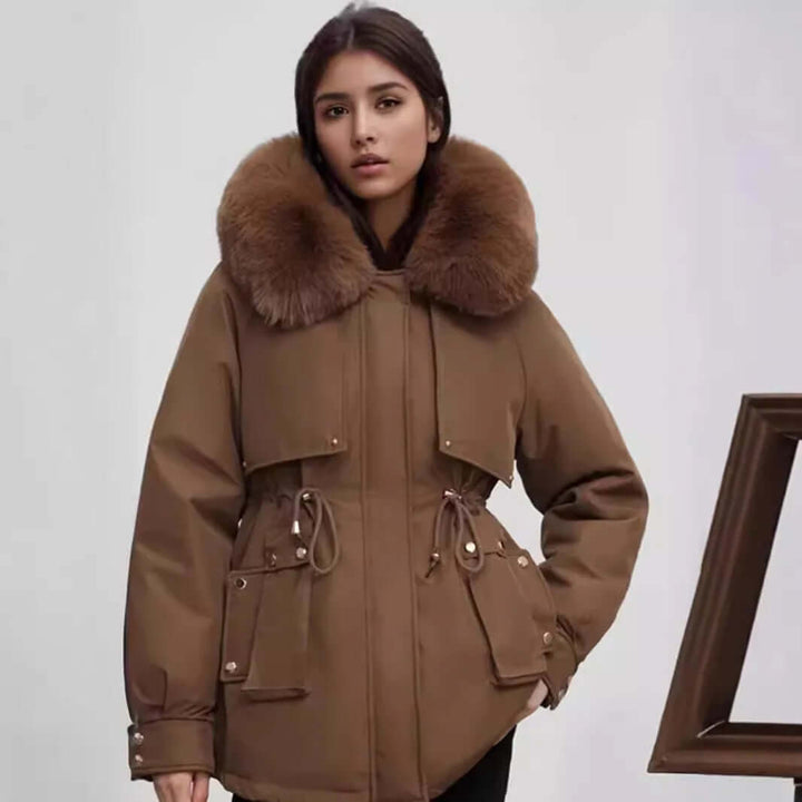 Women's Warm Fur Collar Winter Coat