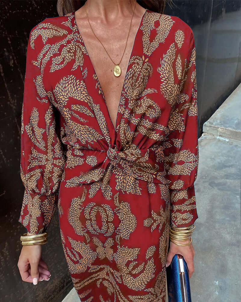 Elegant Women's Dress: Sustainable All-Season Design