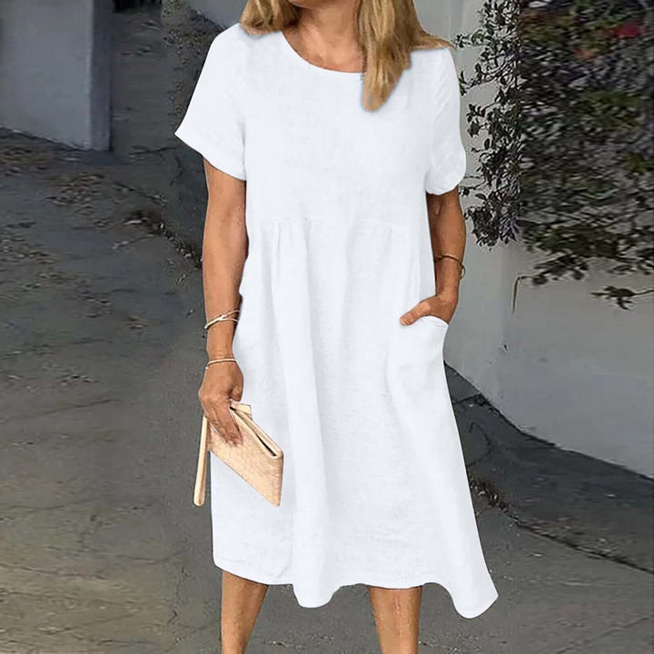 Elegant Loose Women's Dress: Versatile & Comfortable