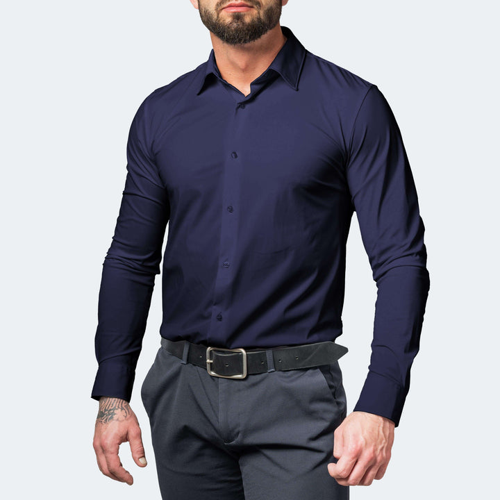 Men's Non-Iron Stretch Dress Shirt