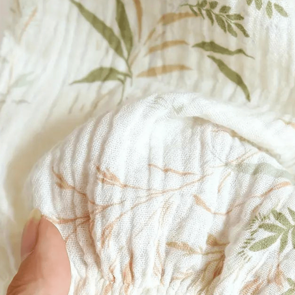 Women's Floral Cotton Pajama Set - Relaxed Fit Sleepwear