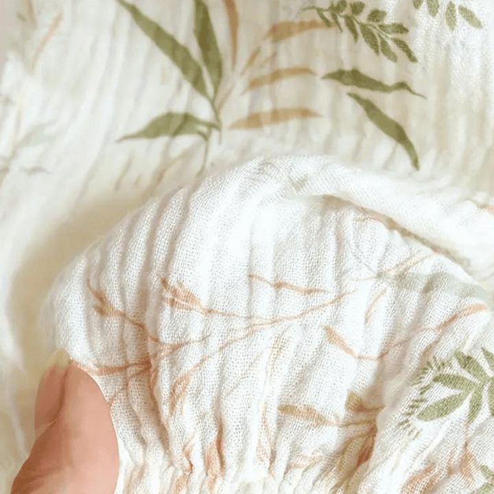 Women's Floral Cotton Pajama Set - Relaxed Fit Sleepwear