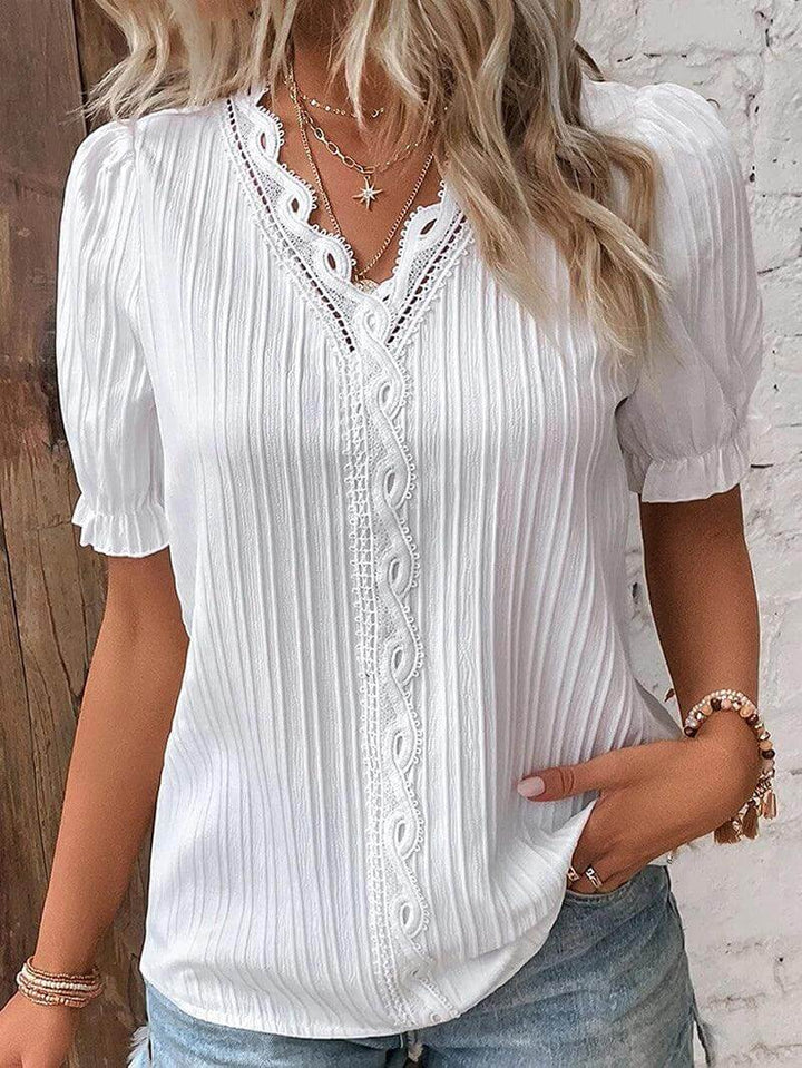 Women's V-Neck T-Shirt: Soft, Lightweight & Versatile