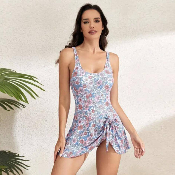 Women's Ruched Tummy Control Swimsuit