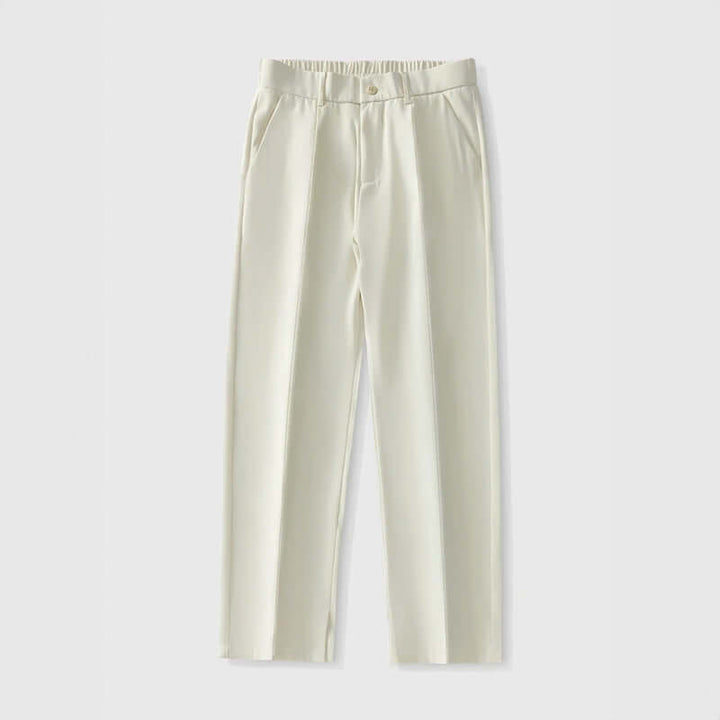 Men's Casual Seam Detail Trousers