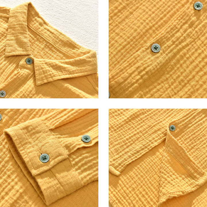 Men's Relaxed Fit Cotton Shirt