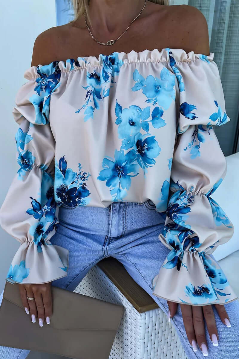 Women's Casual Loose Off-Shoulder Summer Top