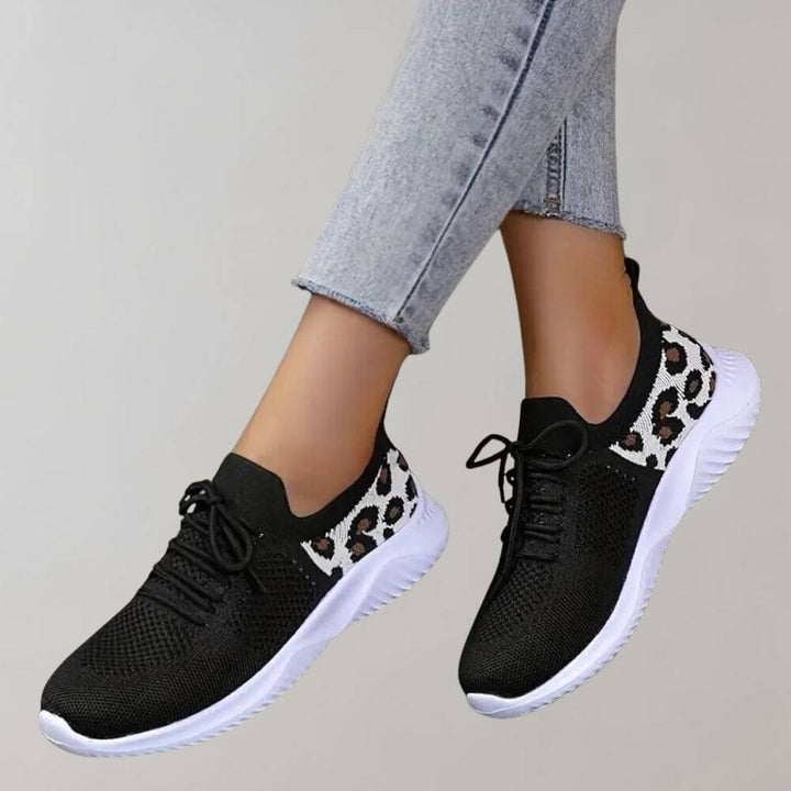 Women's Breathable Knit Mesh Casual Sneakers