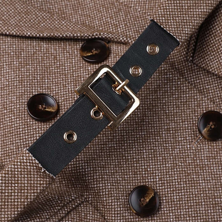 Women's Tailored Belted Blazer