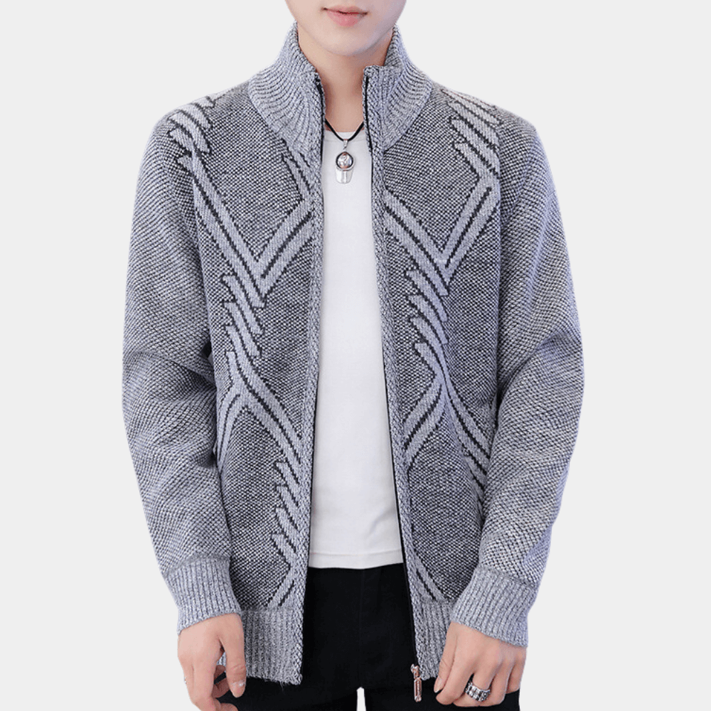 Men's Classic Knit Cardigan: Soft, Versatile & Comfortable