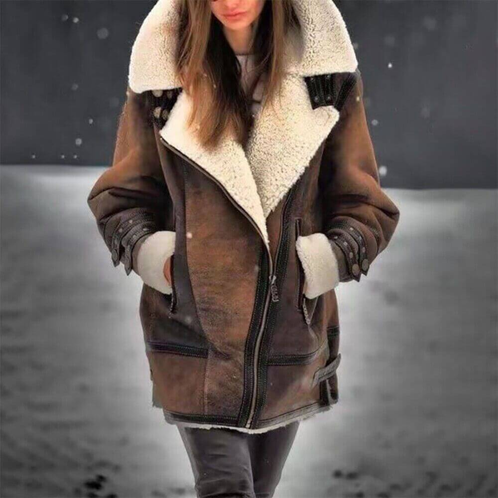 Women's Casual Elegant Polyester Jacket
