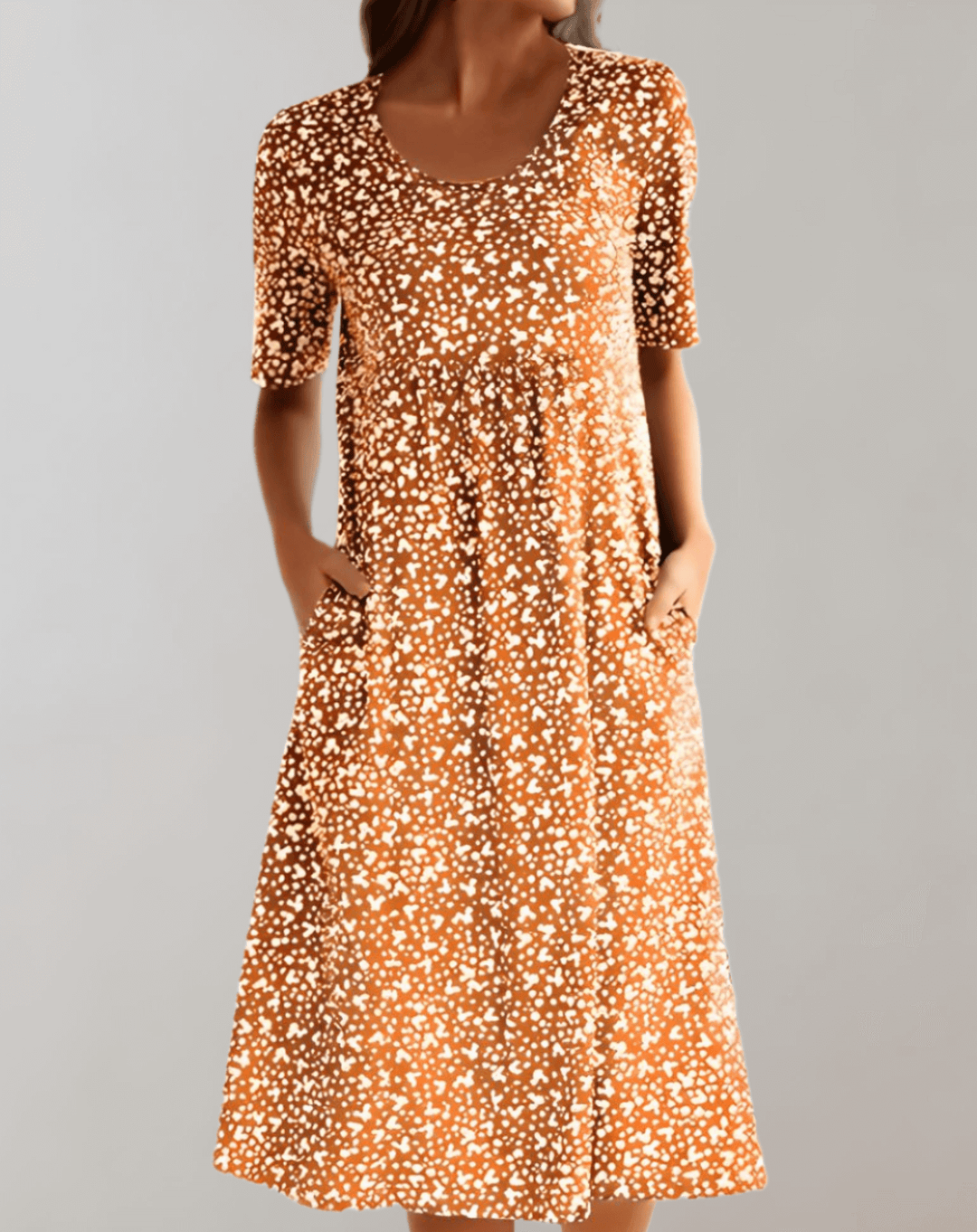 Women's Summer V-Neck Casual Dress