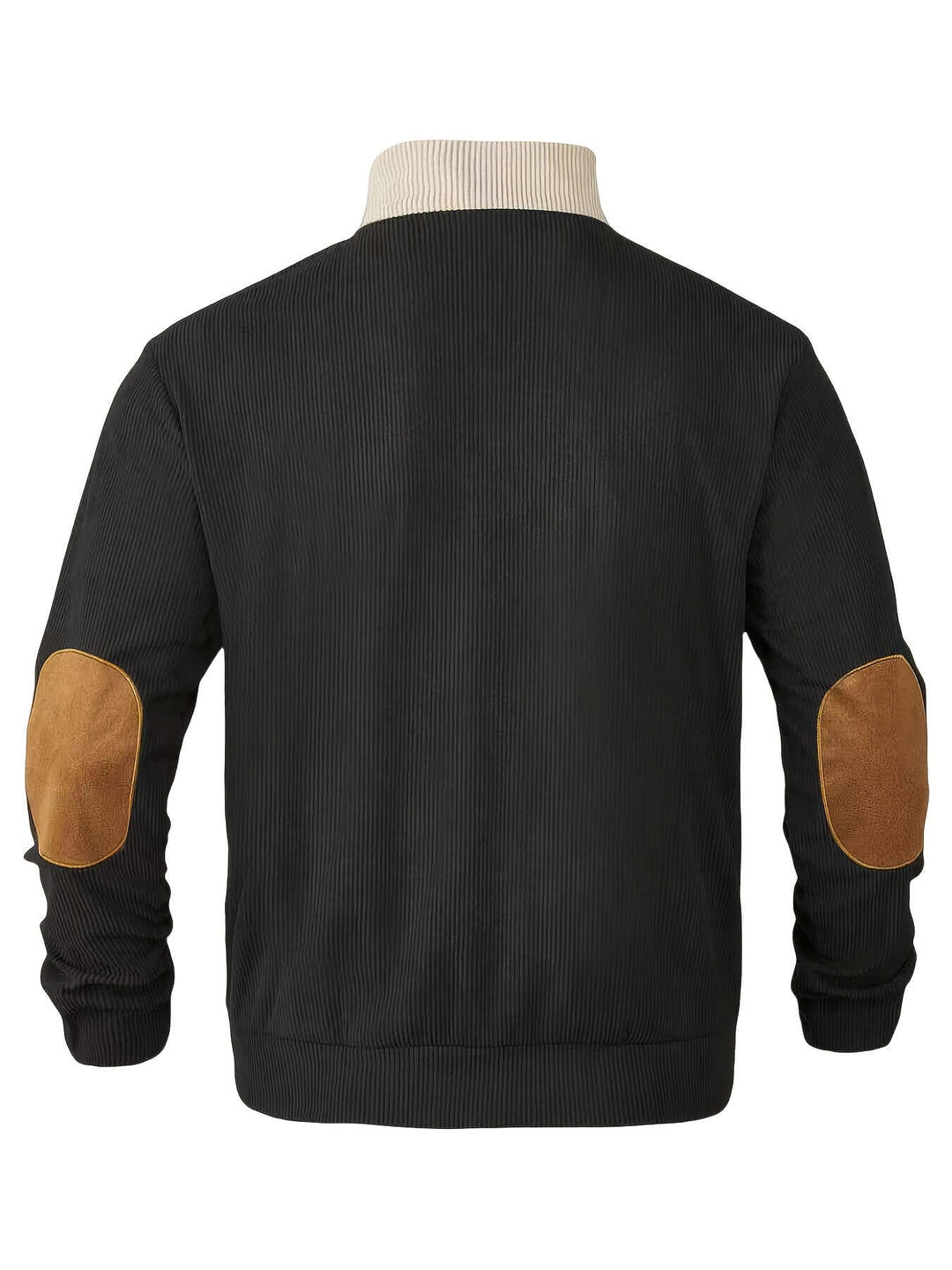 Men's Ribbed Knit Pullover Sweater