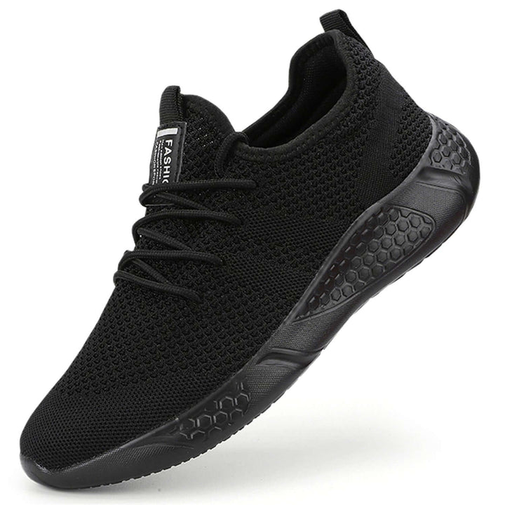 Men's Breathable Knit Sneakers: Lightweight Casual Shoes
