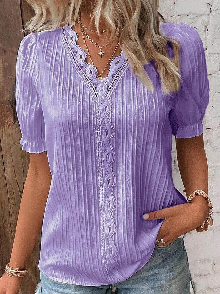 Women's V-Neck T-Shirt: Soft, Lightweight & Versatile