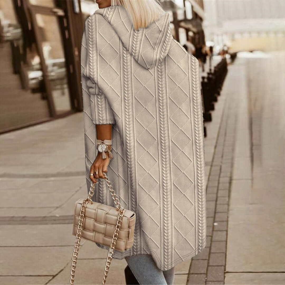 Women's Textured Fall/Winter Coat