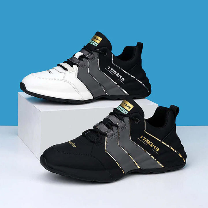 Men's Breathable Athletic Sneakers: Lightweight & Cushioned