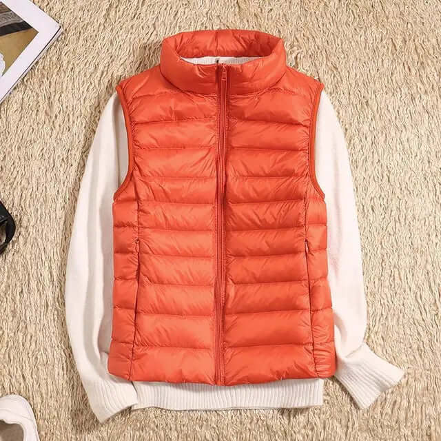 Women's Lightweight Down Sleeveless Puffer Vest