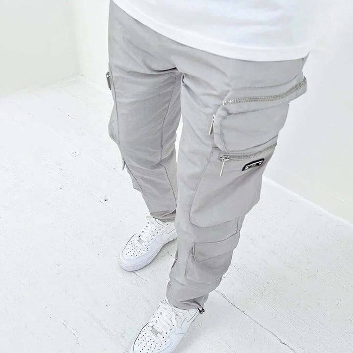 Men's Classic Fit Cargo Pants: Multi-Pocket Utility Trousers