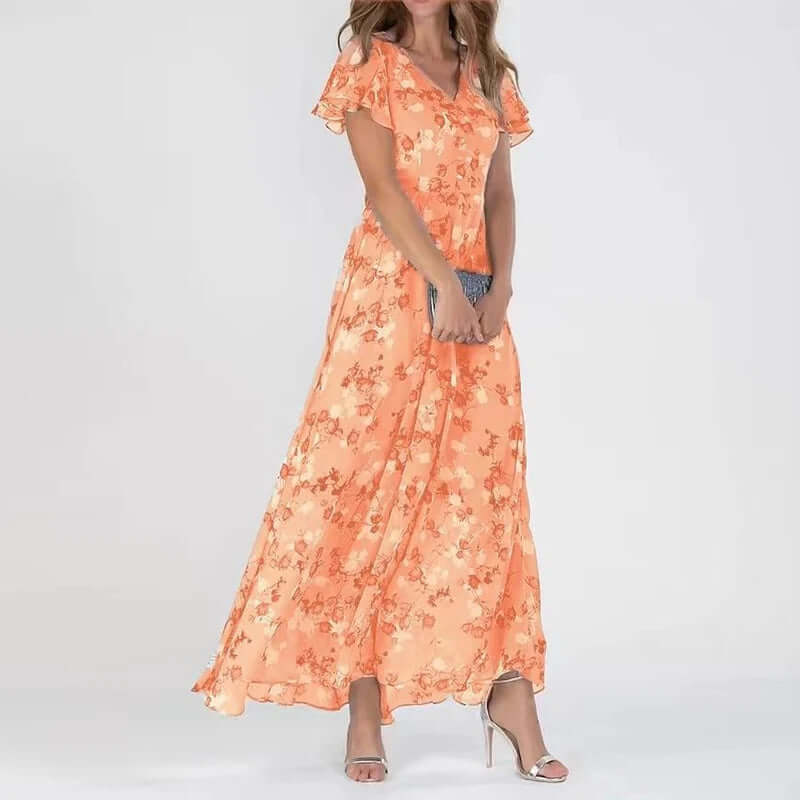 Elegant Midi Women's Dress