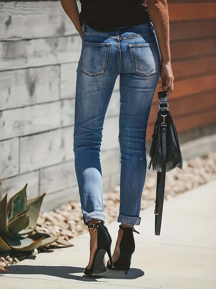 Women's High-Waisted Relaxed Fit Jeans
