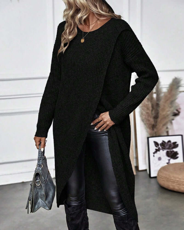 Women's Solid Midi Dress: Everyday Elegance