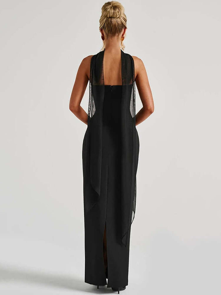 Elegant Floor-Length Women's Evening Gown