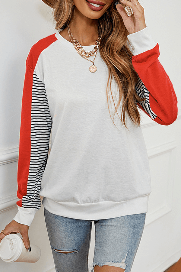 Women's Relaxed Fit Striped Summer Top