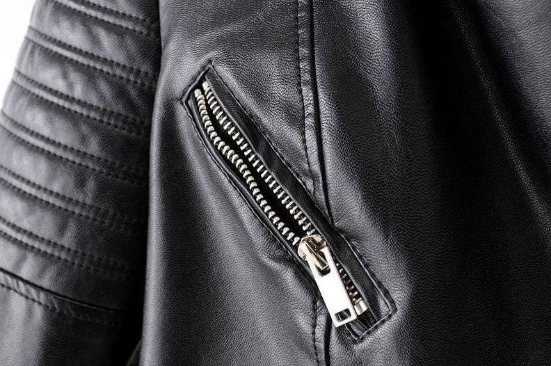 Women's Asymmetrical Zip Biker Jacket