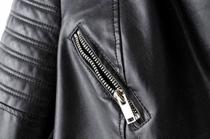 Women's Asymmetrical Zip Biker Jacket