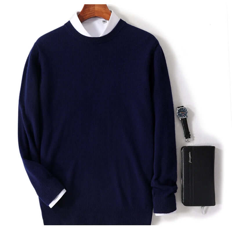 Men's Classic Crew Neck Knit Sweater