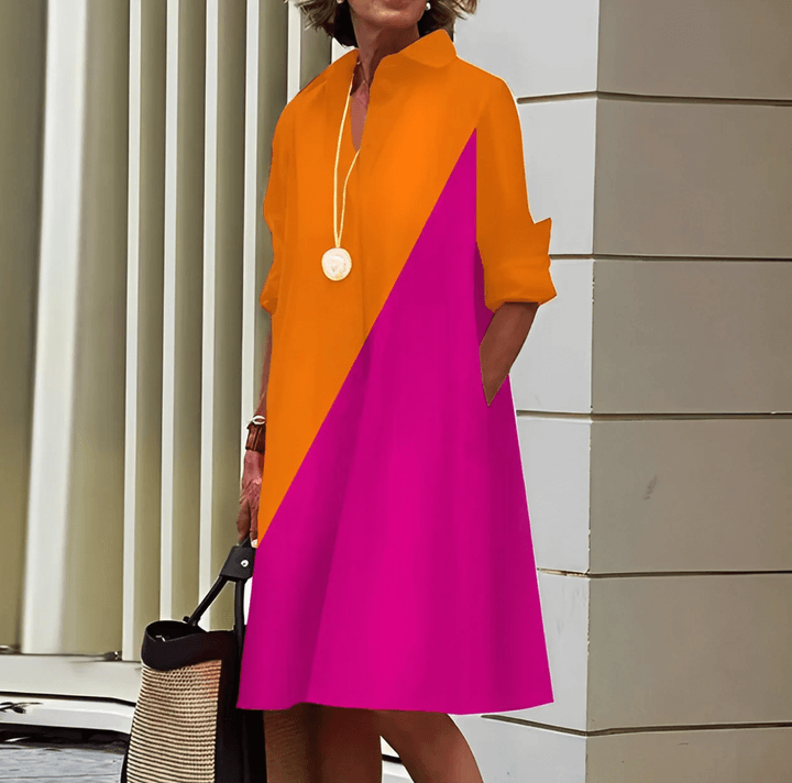Stylish Polo Dress: Stretch Fit & Breathable