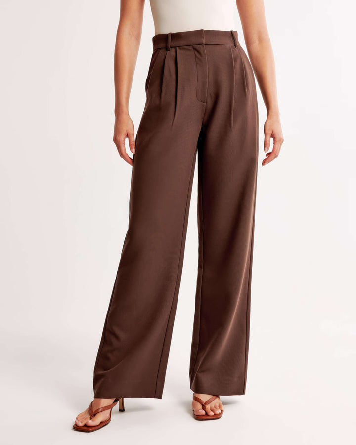 Women's High-Waisted Comfortable Pants: Stylish & Versatile
