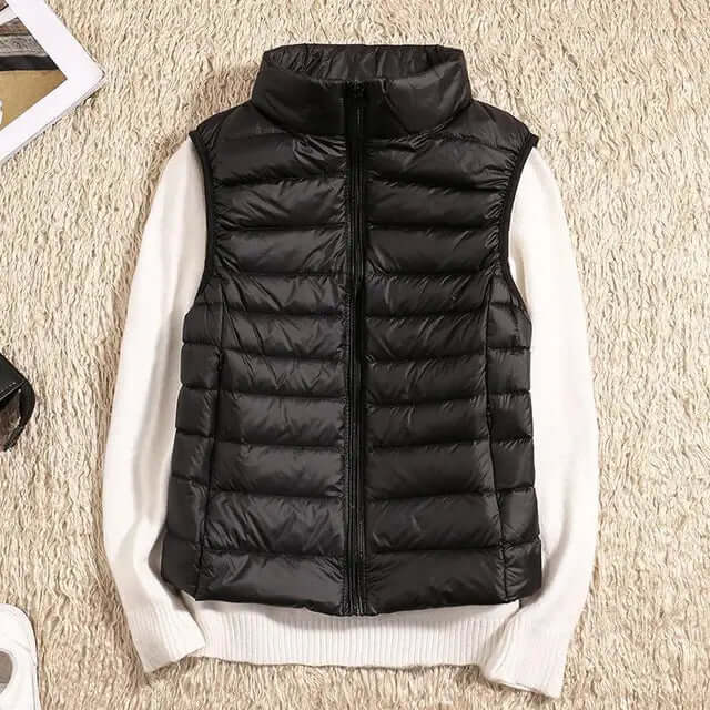 Women's Lightweight Down Sleeveless Puffer Vest