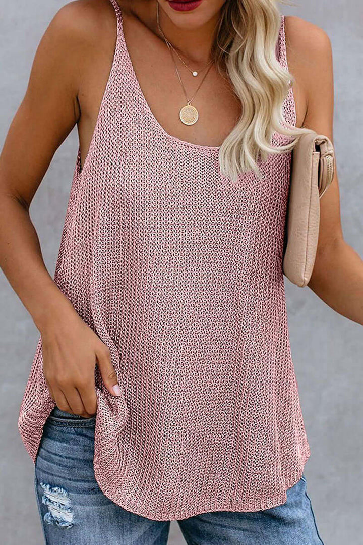 Women's Summer Knitted Sleeveless Top