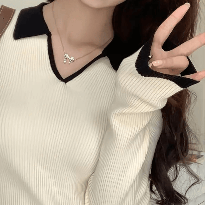 Women's Relaxed Fit Casual Sweater