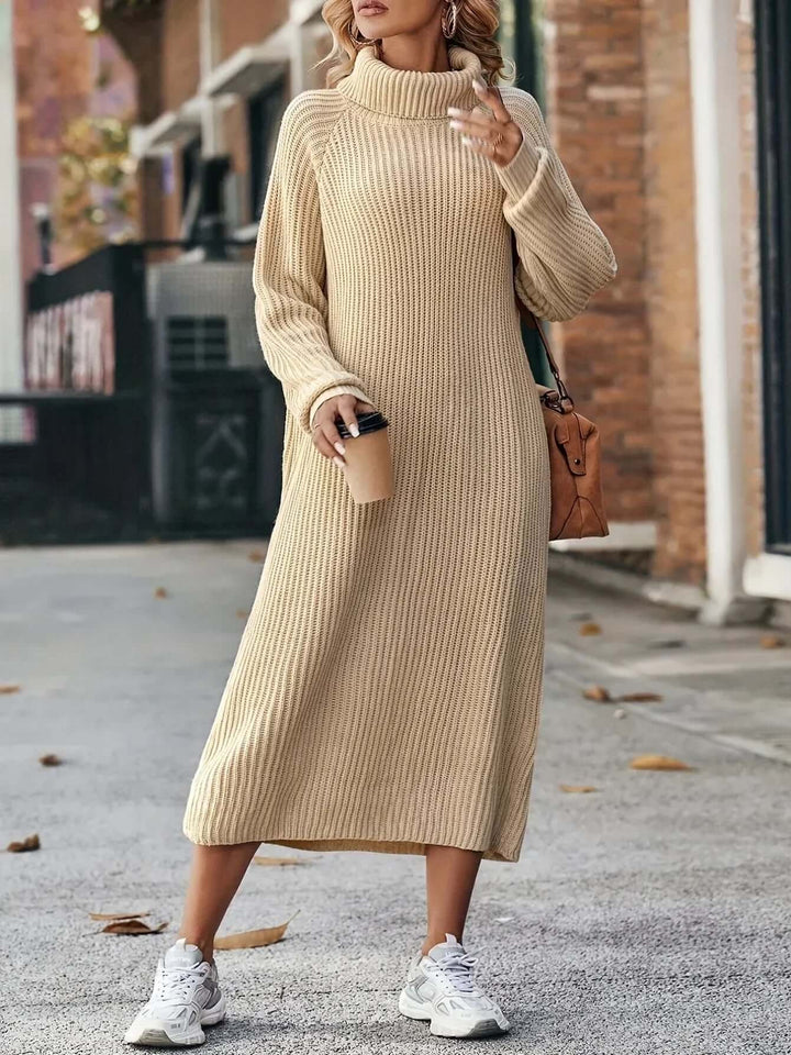 Cozy Knit Sweater Dress: Warm Winter Fashion