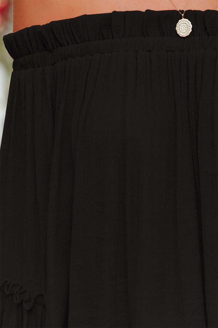 Women's Off-Shoulder Folded Top: Elegant &amp; Versatile