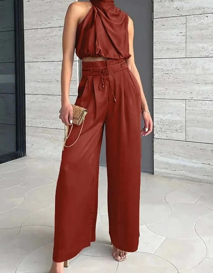 Women's 2-Piece Outfit Set: Stylish & Comfortable