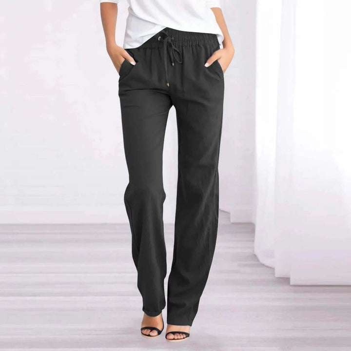 Women's Relaxed Straight Leg Casual Pants