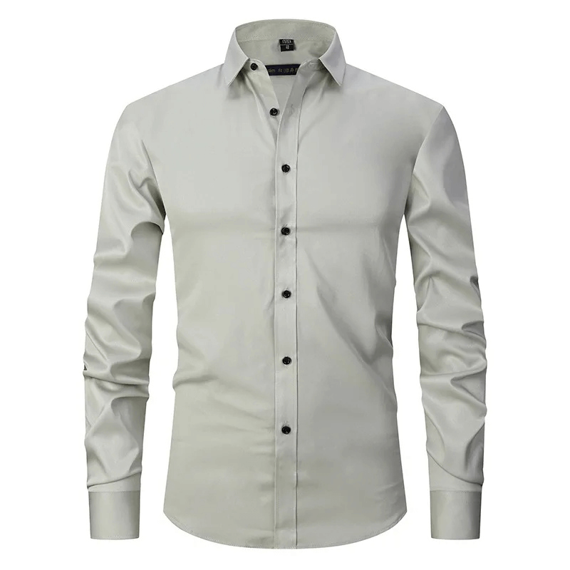 Men's Slim Fit Long-Sleeve Shirt