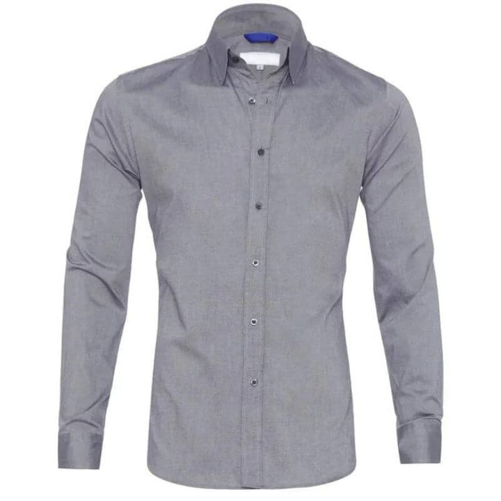 Men's Slim Fit Long Sleeve Dress Shirt